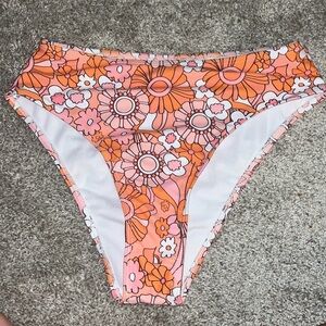 SHEIN floral swimsuit bottom